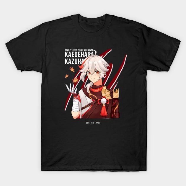 Genshin Impact - Kaedehara Kazuha T-Shirt by Araki Shop